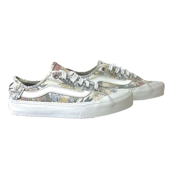 Vans UltraCush Skate Canvas Shoes Floral Glitter Shoelace Womens 5.5 Sneaker New - Picture 4 of 11